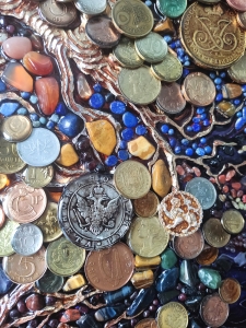 Wall panel "Money tree" (large)
